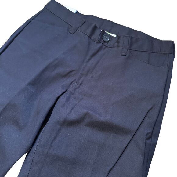 REAL SCHOOL Uniform Chino Junior Low Rise Navy Pants NWT Size 1 / 2 - Picture 2 of 5